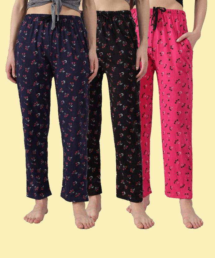 fit n fame Pack of 3 Women Pyjama-picture-36