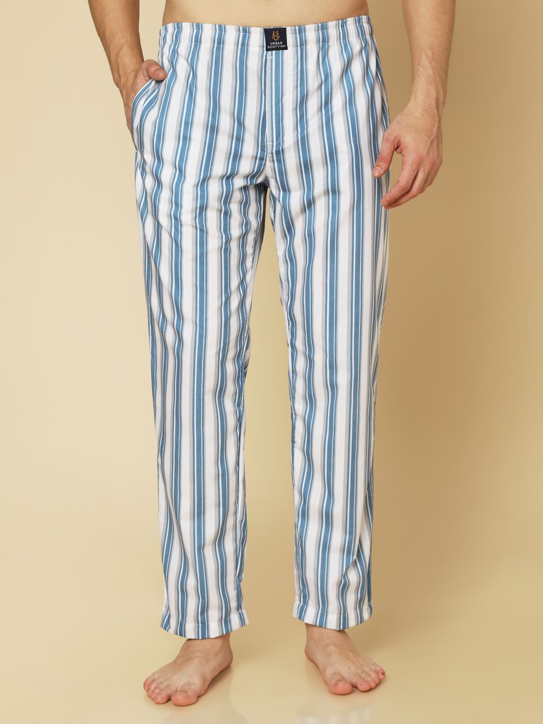 Urban Scottish Men Striped Lightweight Digital Print Pyjama Men Pyjama-picture-39