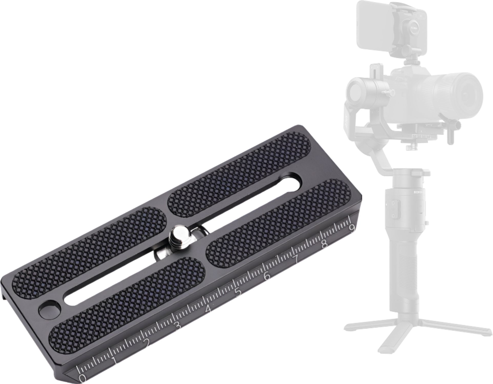 dji RONIN SC Base Plate 1/4-inch standard screw thread Quick Release Plate-picture-23