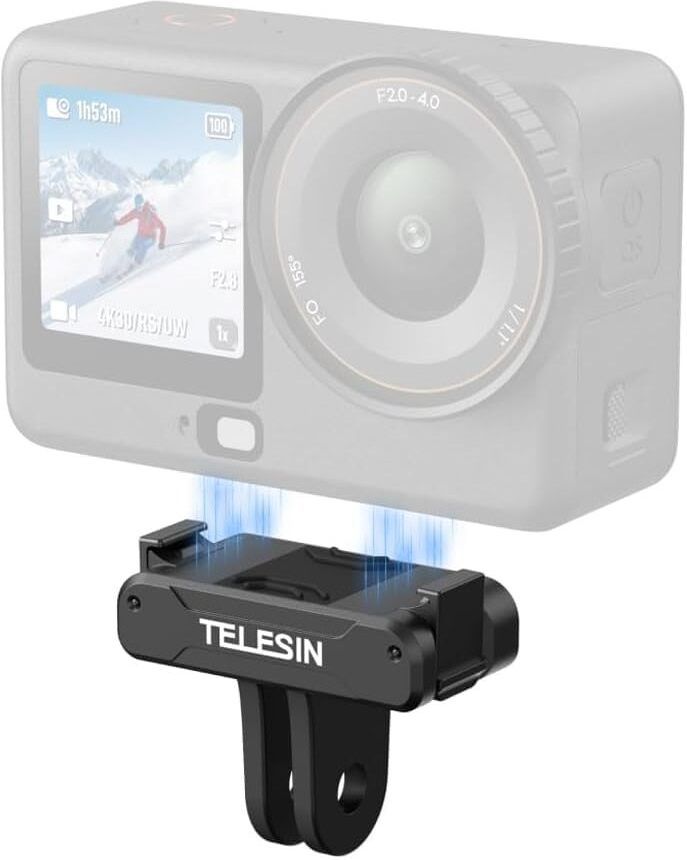 Telesin Magnetic Adapter Mount for DJI Action 6 Quick Release Adapter Quick Release Plate-picture-16