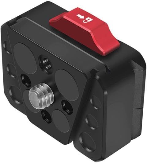 ELFOG 1/4 Claw Quick Release Plate Tripod Quick Setup Kit with 1/4'' Screw Quick Release Plate-image-30