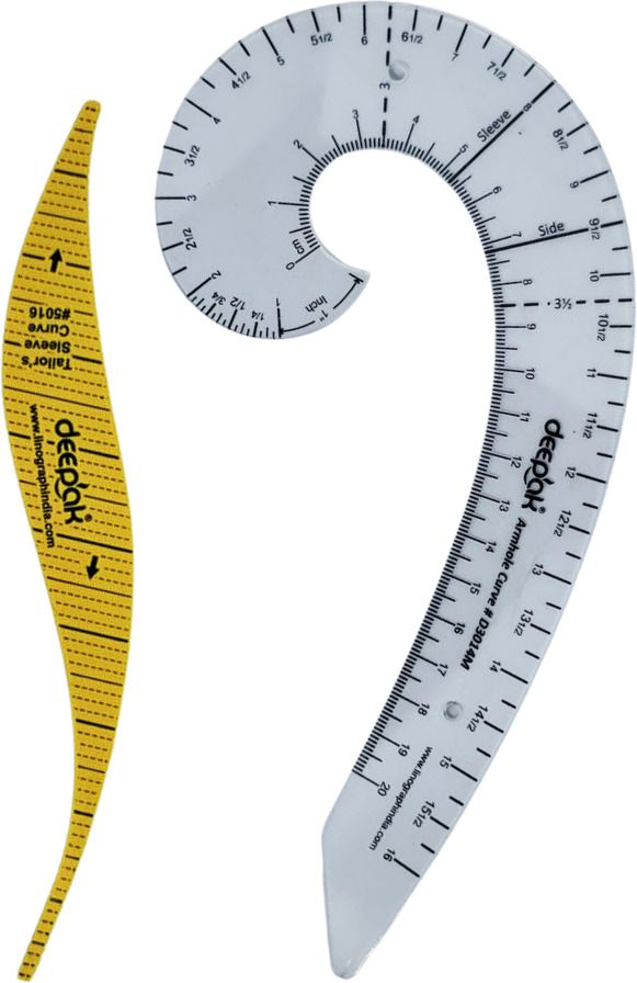 Tailoring Pattern Scale Quilting Stencil-image-48