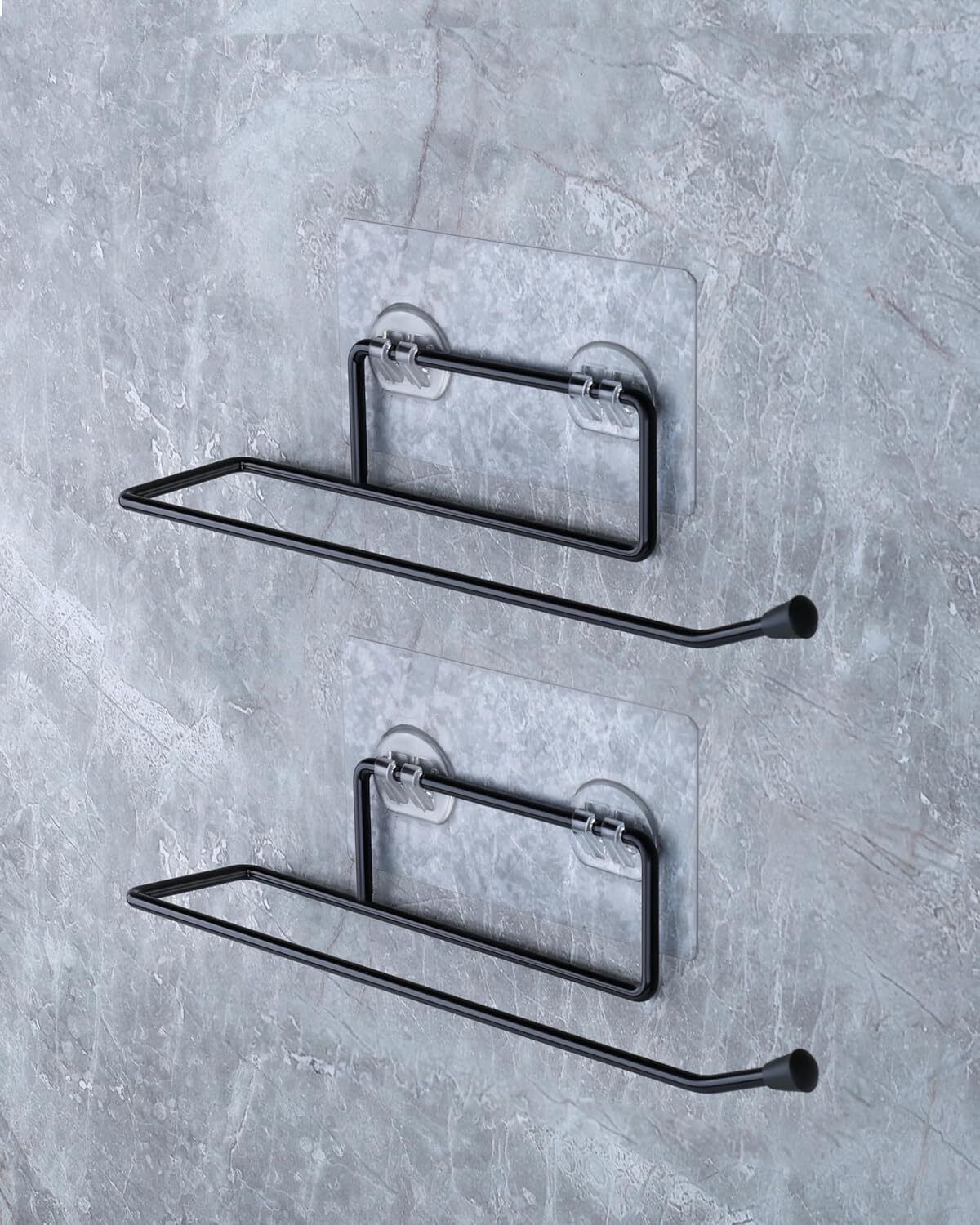 (2 Pcs) Toilet Paper Holder, Bathroom Toilet Paper Roll Holder, Tissue Hanger Iron Toilet Paper Holder-image-41