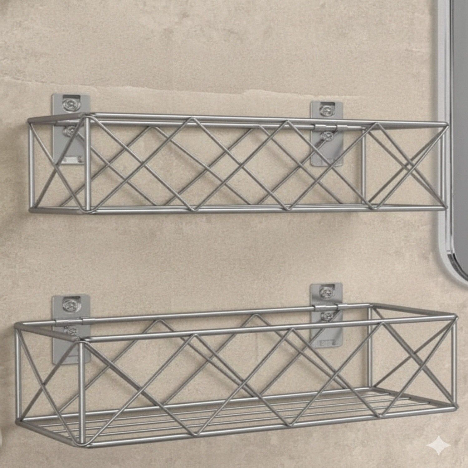 marqo Wall Mounted Stainless Steel Storage Rack | Stainless Steel Wall Shelf-picture-41