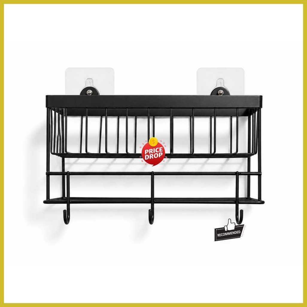 al qaswa Wall rack for bathroom Cast Iron, Iron Wall Shelf-picture-34