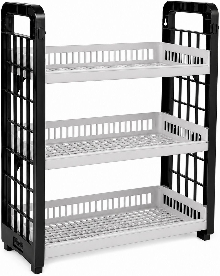 sbl homeware Fruits/Vegetables Kitchen Rack 3 Layer Multipurpose Storage Rack | Kitchen Organizer Shelf | Spice Rack Plastic-picture-22
