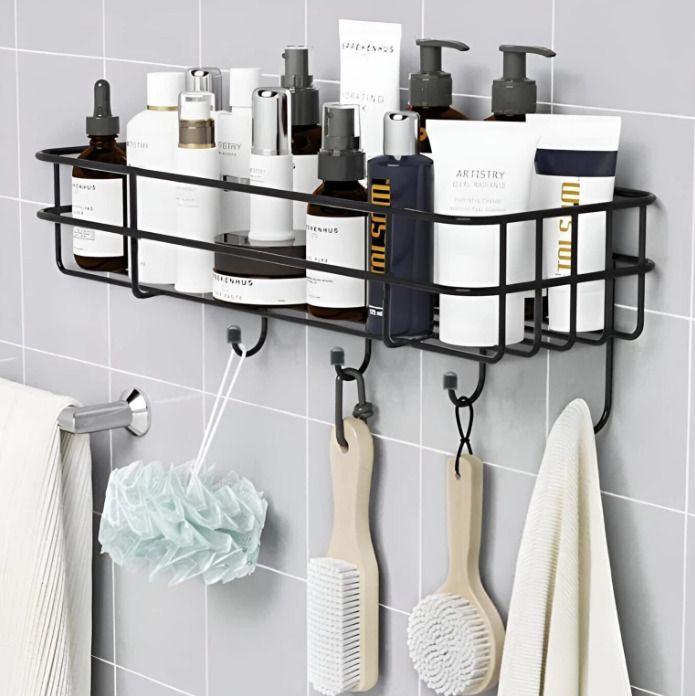 jedrek 11 inch Wall Mount Shelf with Hook Iron Wall Shelf-picture-10