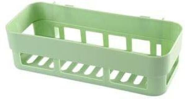 sjk Self Adhesive Multi-Purpose Wall Hanging BATHROOM floating Shelf Plastic Wall Shelf-picture-8