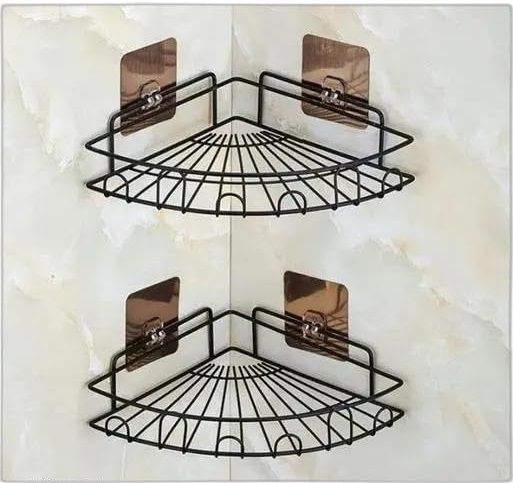 adshcel Bathroom Rack 1 Iron Wall Shelf-picture-11
