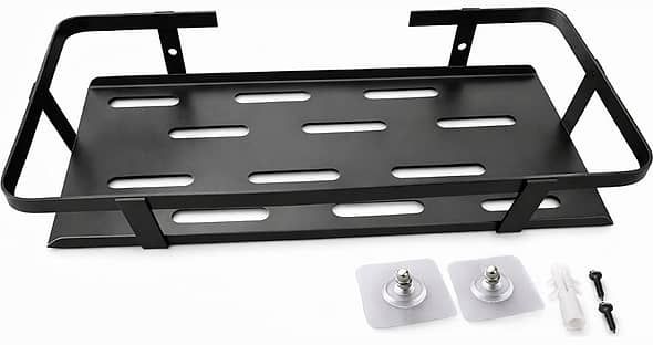 parmeshwar sales 1 Pcs Bathroom Accessories - Multipurpose Metal Bathroom Shelf Iron Wall Shelf-picture-14