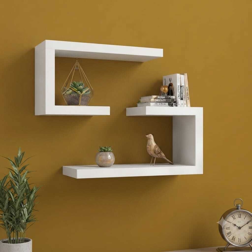 Particle Board Wall Shelf-image-6