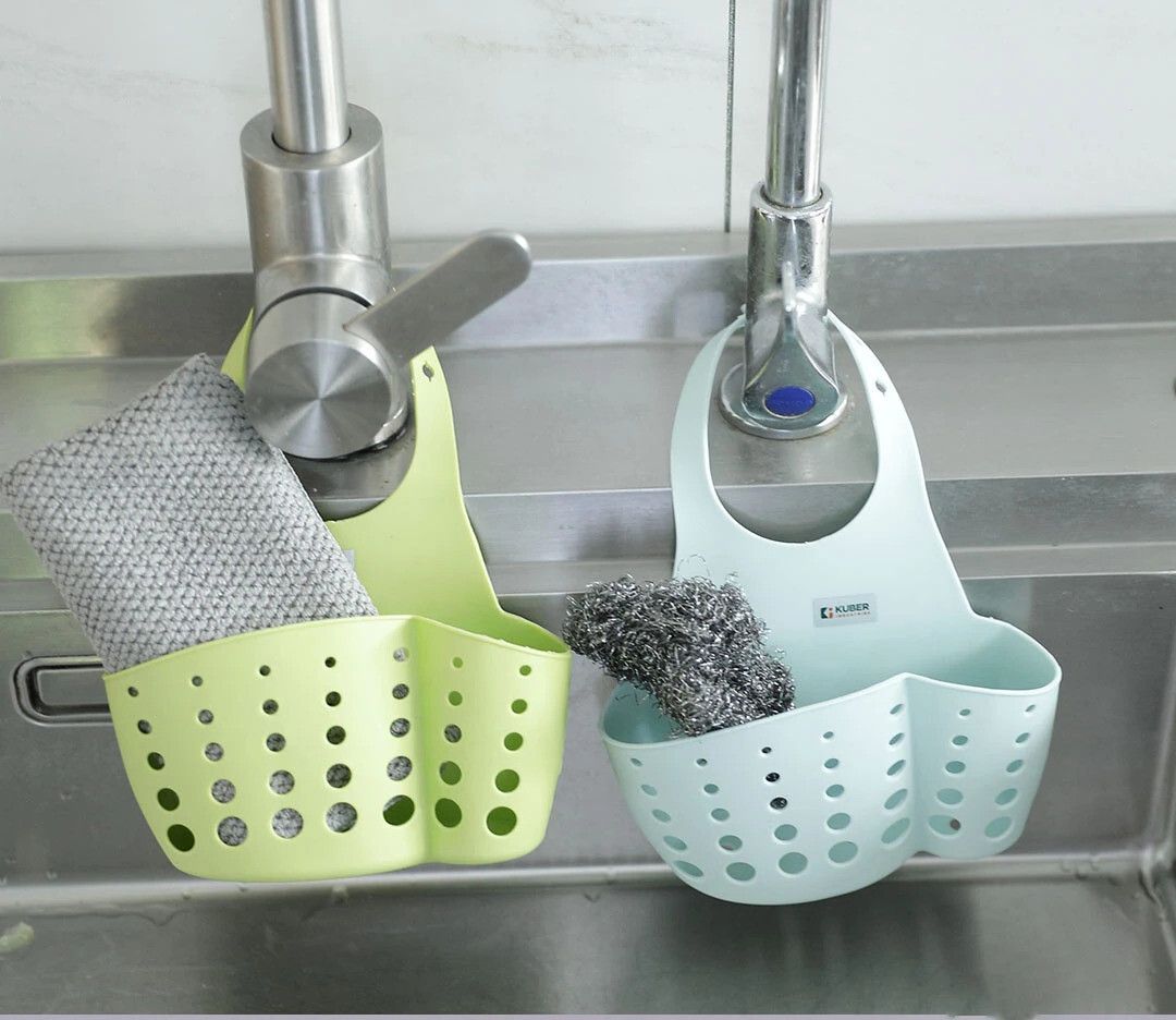 kuber industries Kitchen & Bathroom Organizer|Multipurpose Basket Shelf For Kitchen & Bathroom| Polypropylene Wall Shelf-picture-24