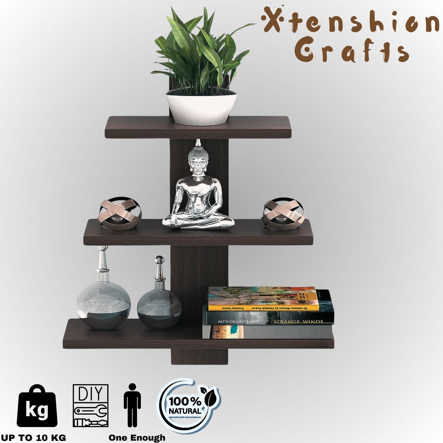 Xtenshion Crafts Wooden Wall Shelves Wooden Wall Shelf-picture-26