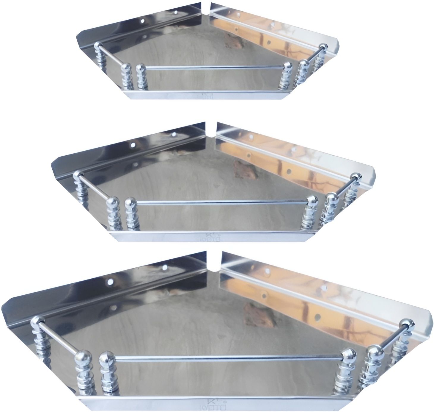 SS Creation Stainless Steel Wall Mount Corner Stainless Steel Wall Shelf-picture-11
