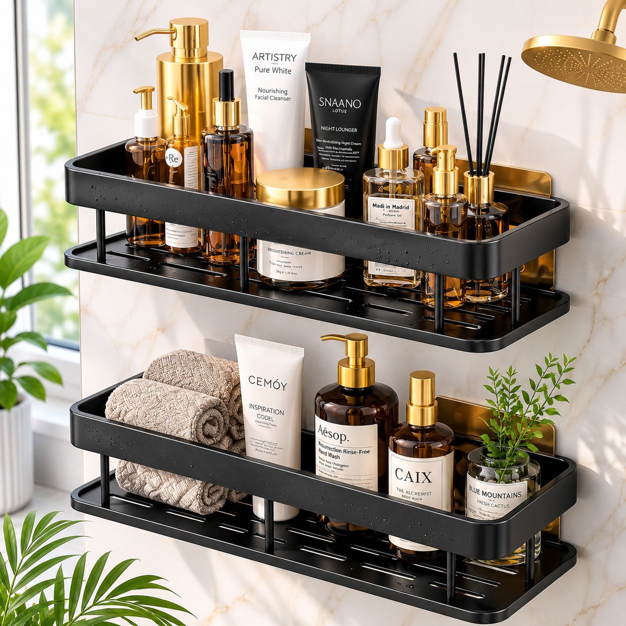 94 Plastic Wall Shelf-image-2
