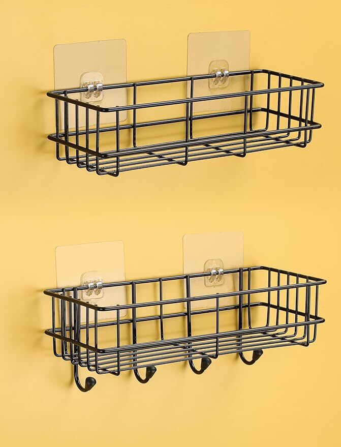 oitrex +4 hook 2 Iron Wall Shelf-picture-24