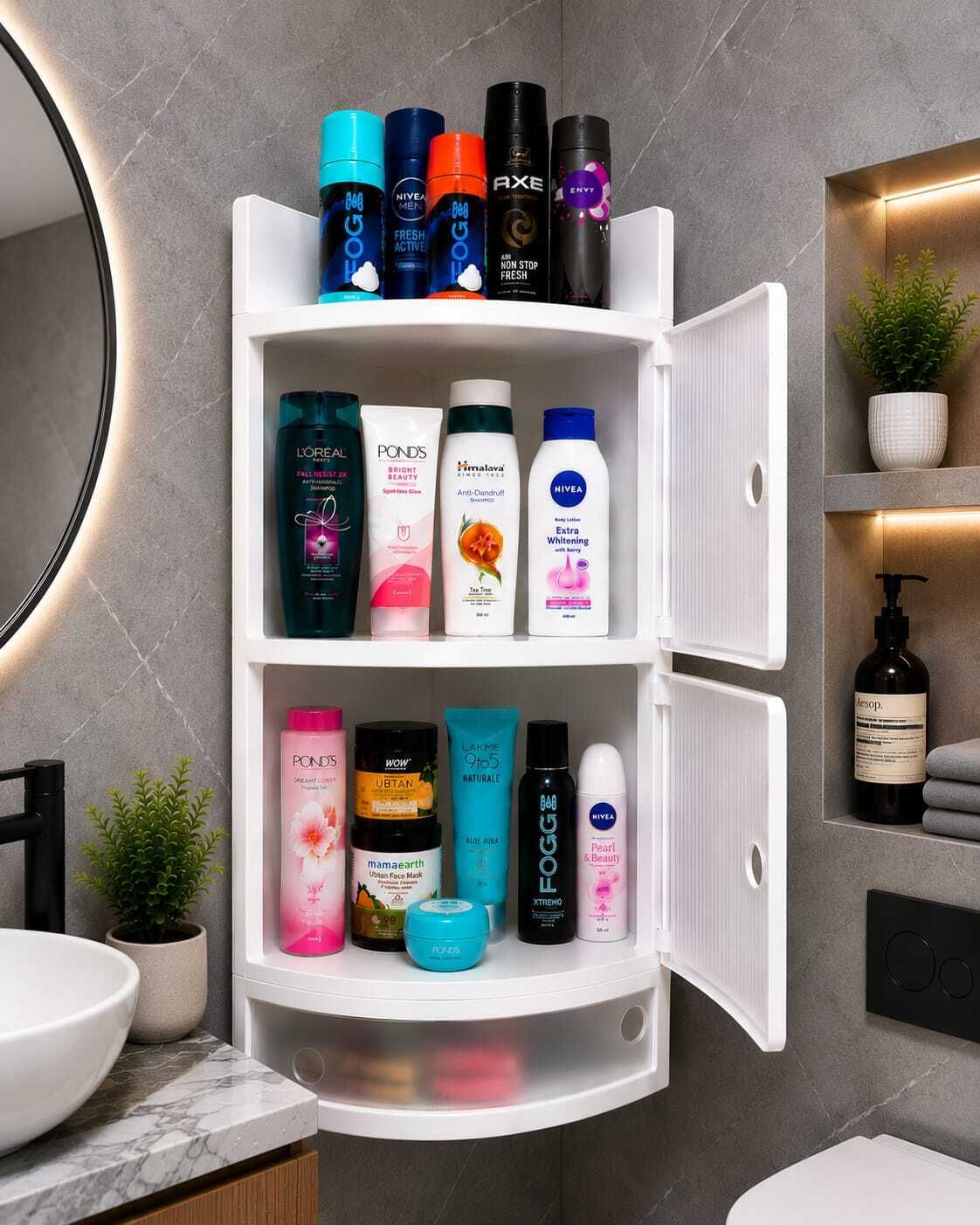 iconplus Polypropylene Wall Shelf-picture-38