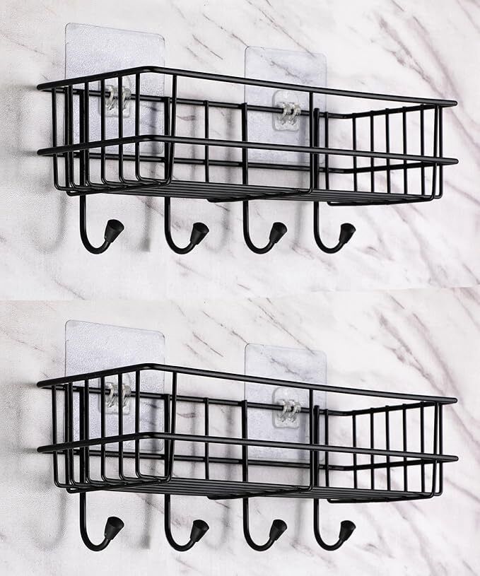 oitrex 4 hook Iron Wall Shelf-picture-47