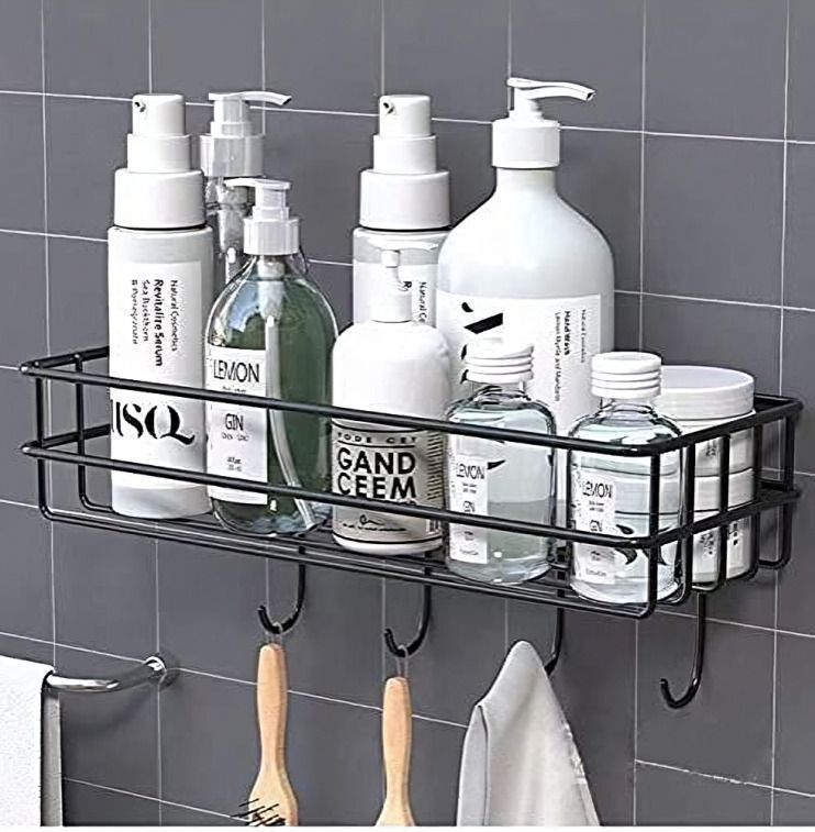 Stainless Steel, Iron Wall Shelf-image-10