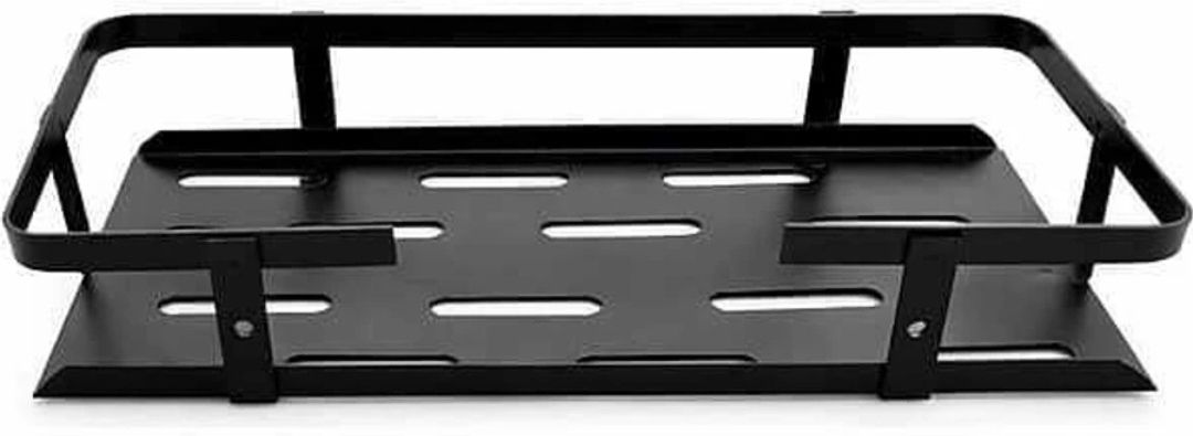 parmeshwar sales Metal Bathroom Shelf for Wall, Self Adhesive Multipurpose Wall Mounted Organizer Iron Wall Shelf-picture-12