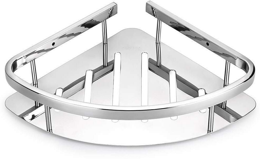 SS304 CORNER Stainless Steel Wall Shelf-image-26