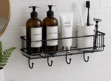 HydroRack Wall Mounted Organizer Iron Wall Shelf-image-49