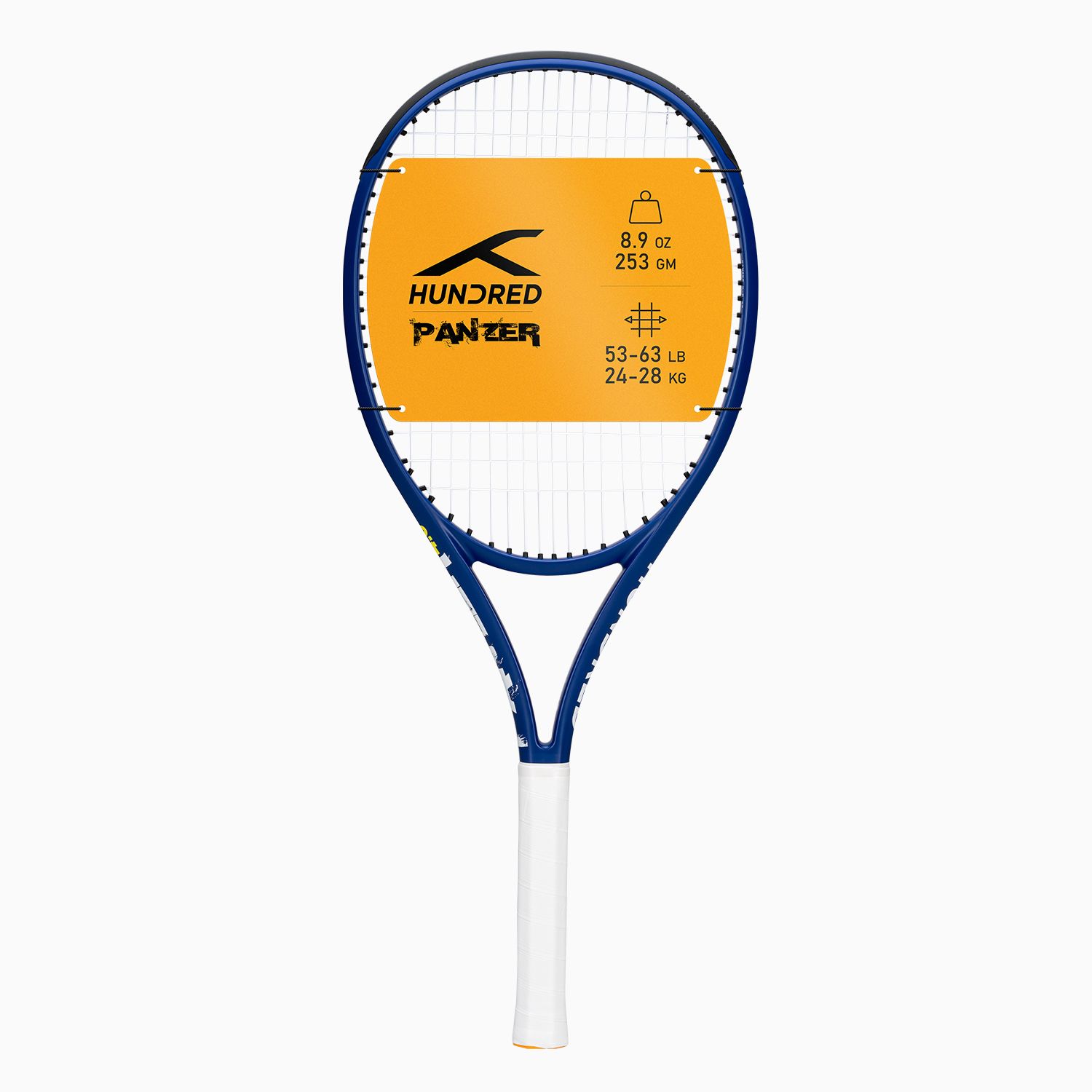 hundred Panzer Blue Strung Tennis Racquet-picture-28