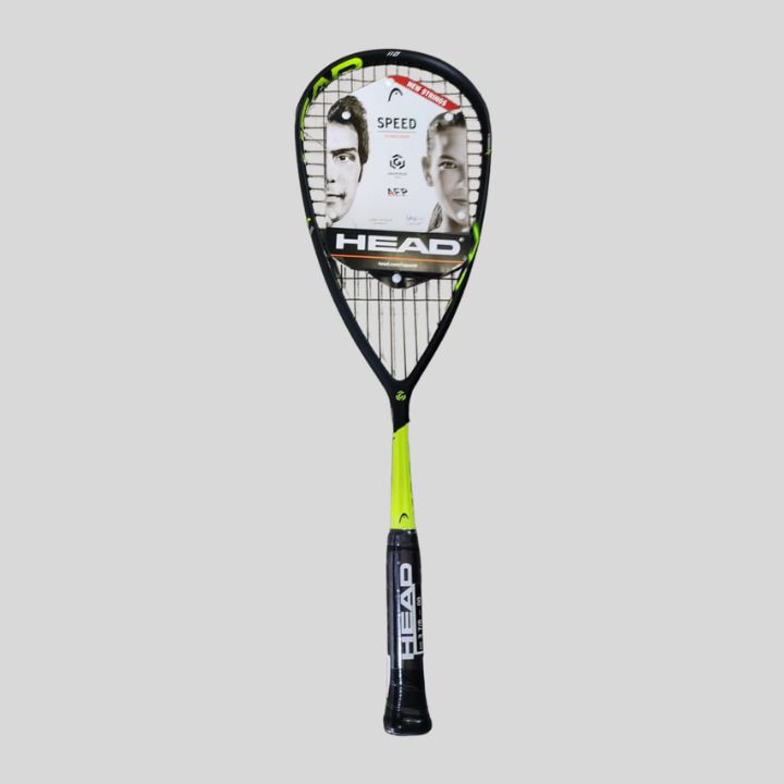 Squash Rackets Head Black, Green Strung Squash Racquet-image-22
