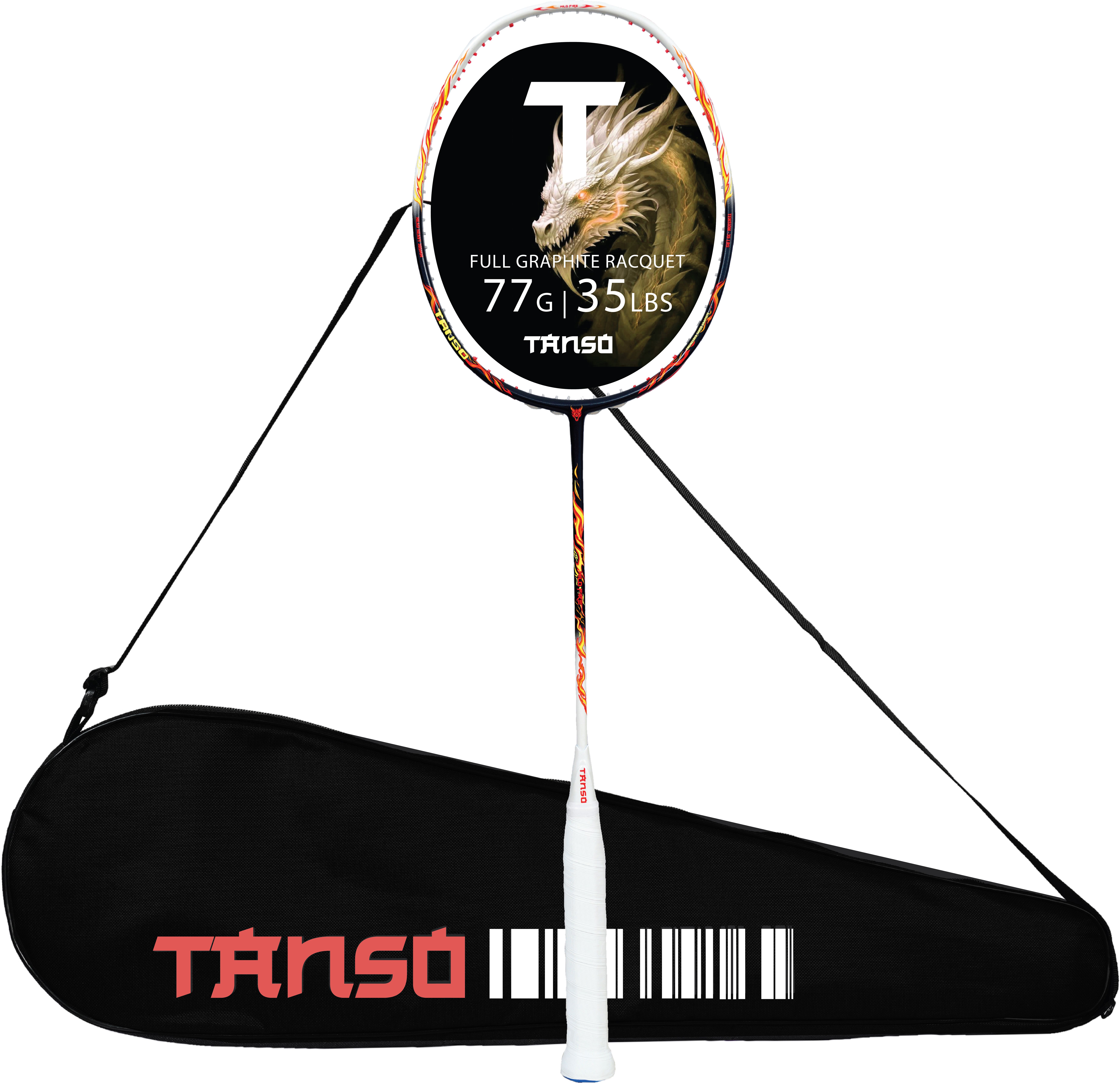 Wild Fire Full Graphite 35 lbs Ultra Light Weight Carbon Fibre Multicolor Strung Badminton Racquet-image-31