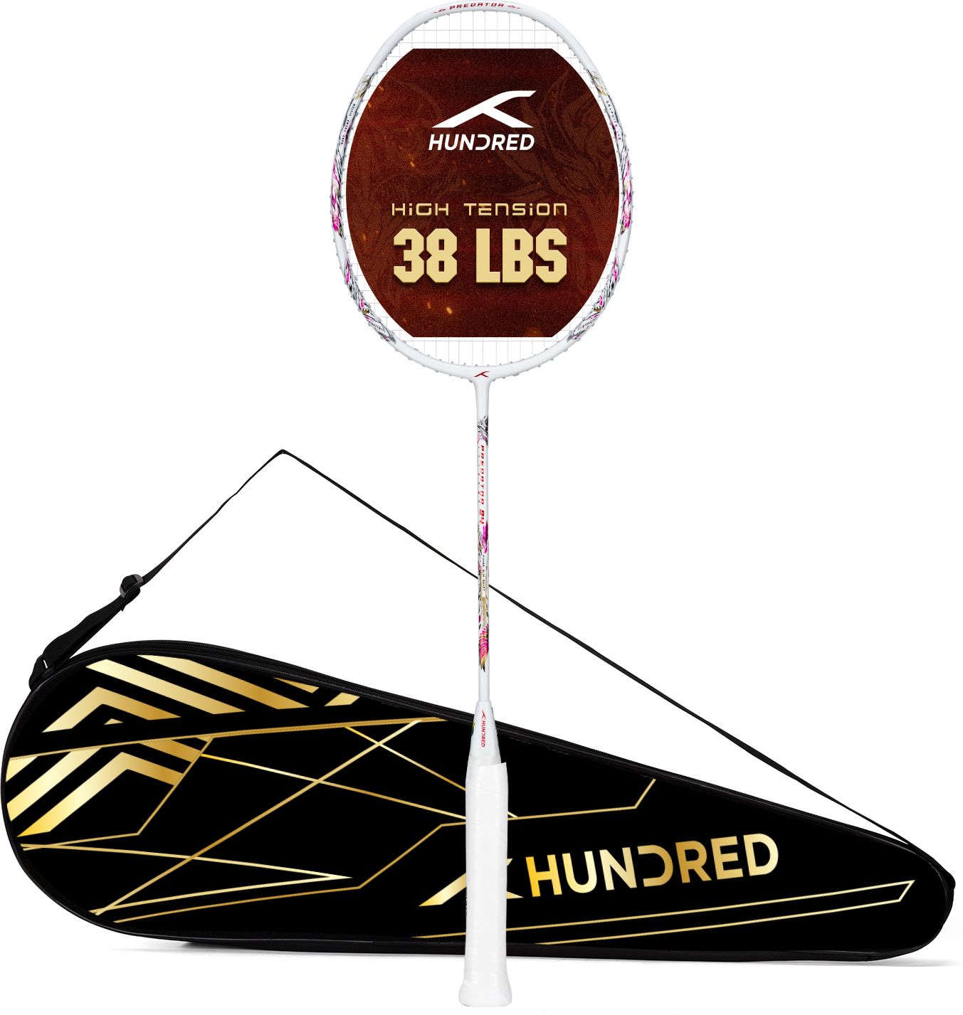 Predator 84 Extreme White Unstrung Badminton Racquet-image-40