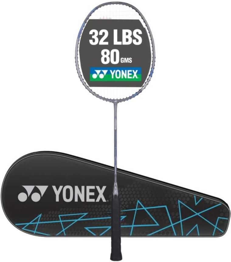 yonex ASTROX ATTACK 9 32LBS 80GMS Grey, Green Unstrung Badminton Racquet-picture-48