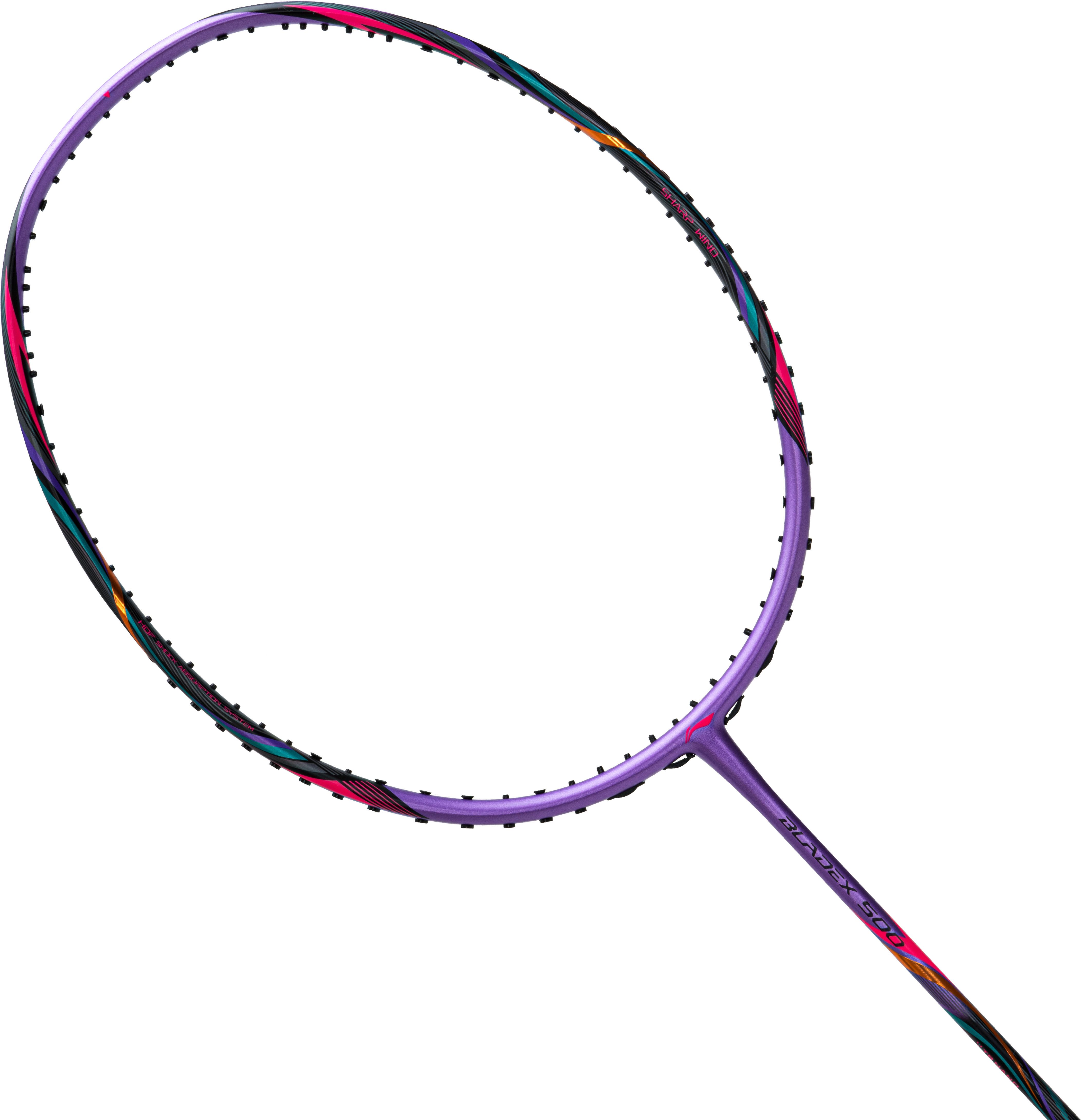 li-ning Bladex 500 (3U) Purple Strung Badminton Racquet-picture-7