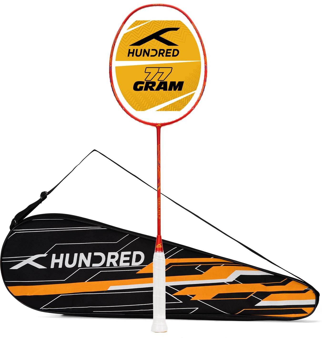 Atomic Air 77 Superlight Carbon Fiber Red, Gold Unstrung Badminton Racquet-image-48