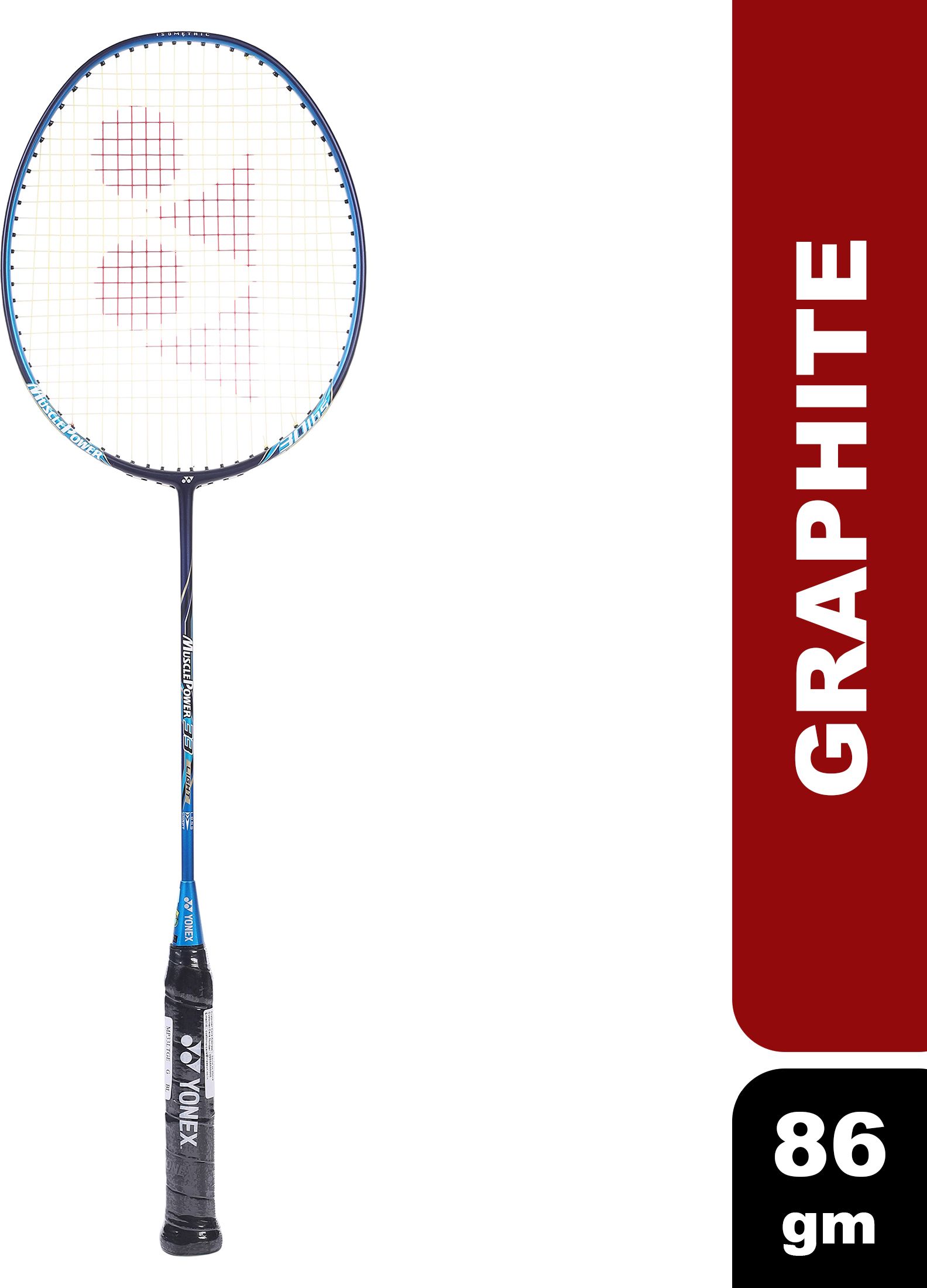 yonex Muscle Power 33Light Blue Custom Strung Badminton Racquet-picture-10