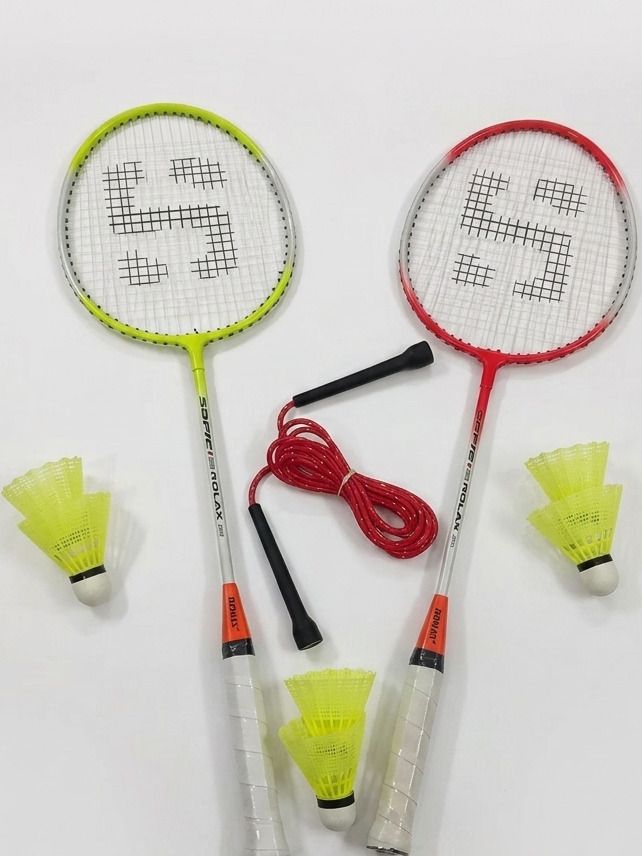 SG-VOLT-01 Yellow Strung Badminton Racquet-image-17