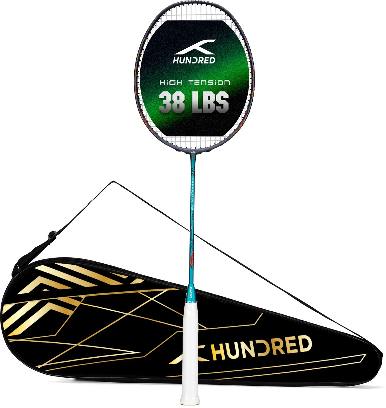 Predator 79 Extra Strong (≤38lbs) Blue, Black Strung Badminton Racquet-image-49