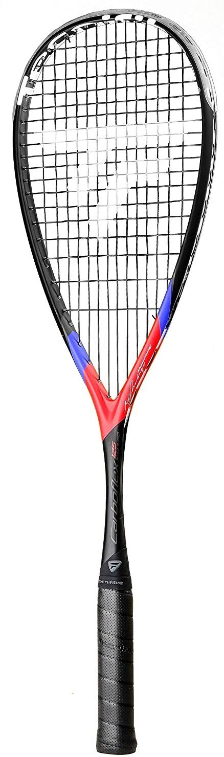 Carboflex 125 X-Speed Black, Red Strung Squash Racquet-image-21