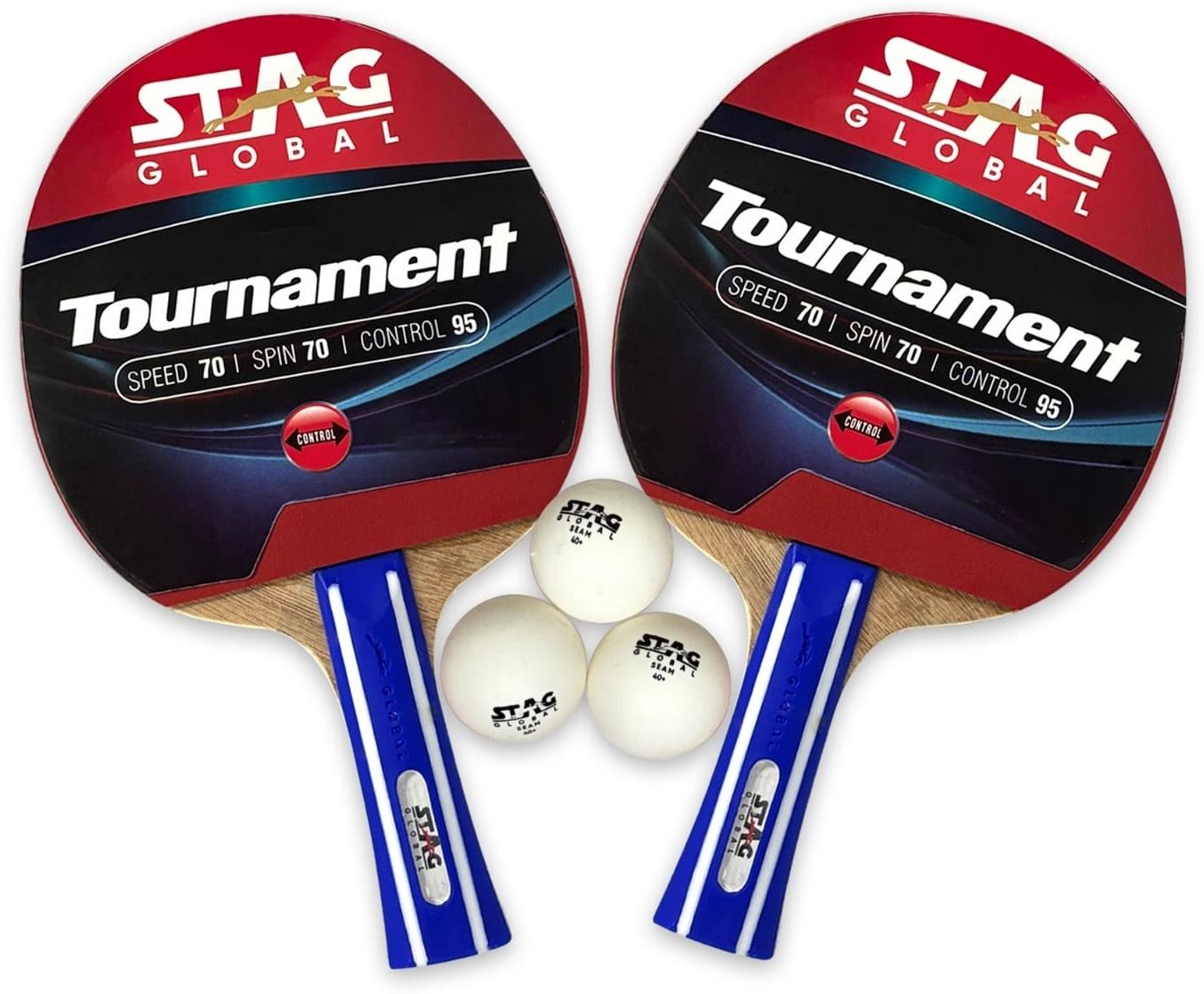 Tournament Playset Multicolor Table Tennis Racquet-image-16