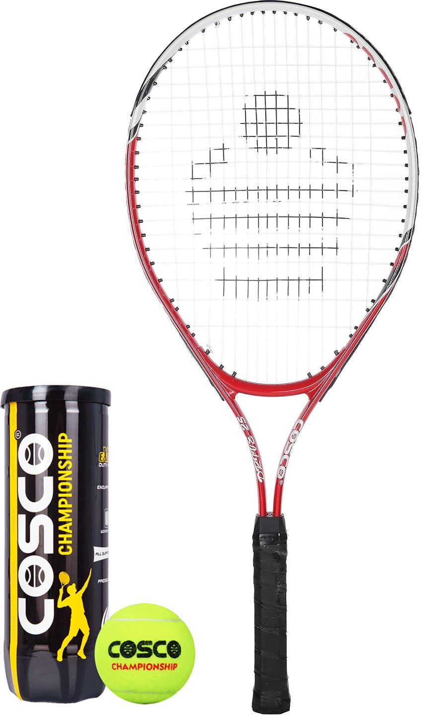 Drive-25 Junior Size (25-inch) Aluminium |Tension(lbs) 35~40 | Grip PU, L0 Multicolor Strung Tennis Racquet-image-44