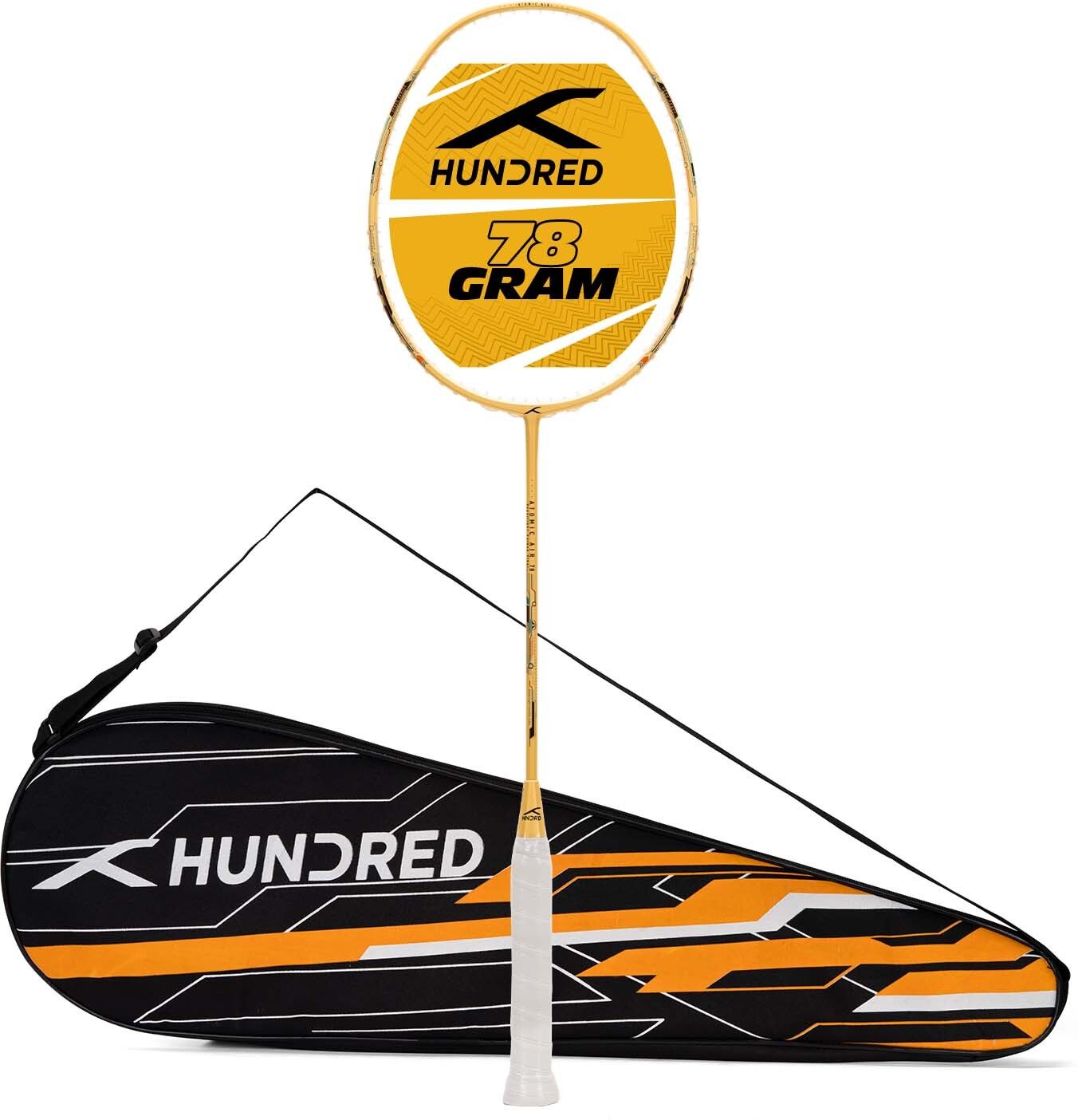 Atomic Air 78 Zero Torsion Frame Gold Unstrung Badminton Racquet-image-43