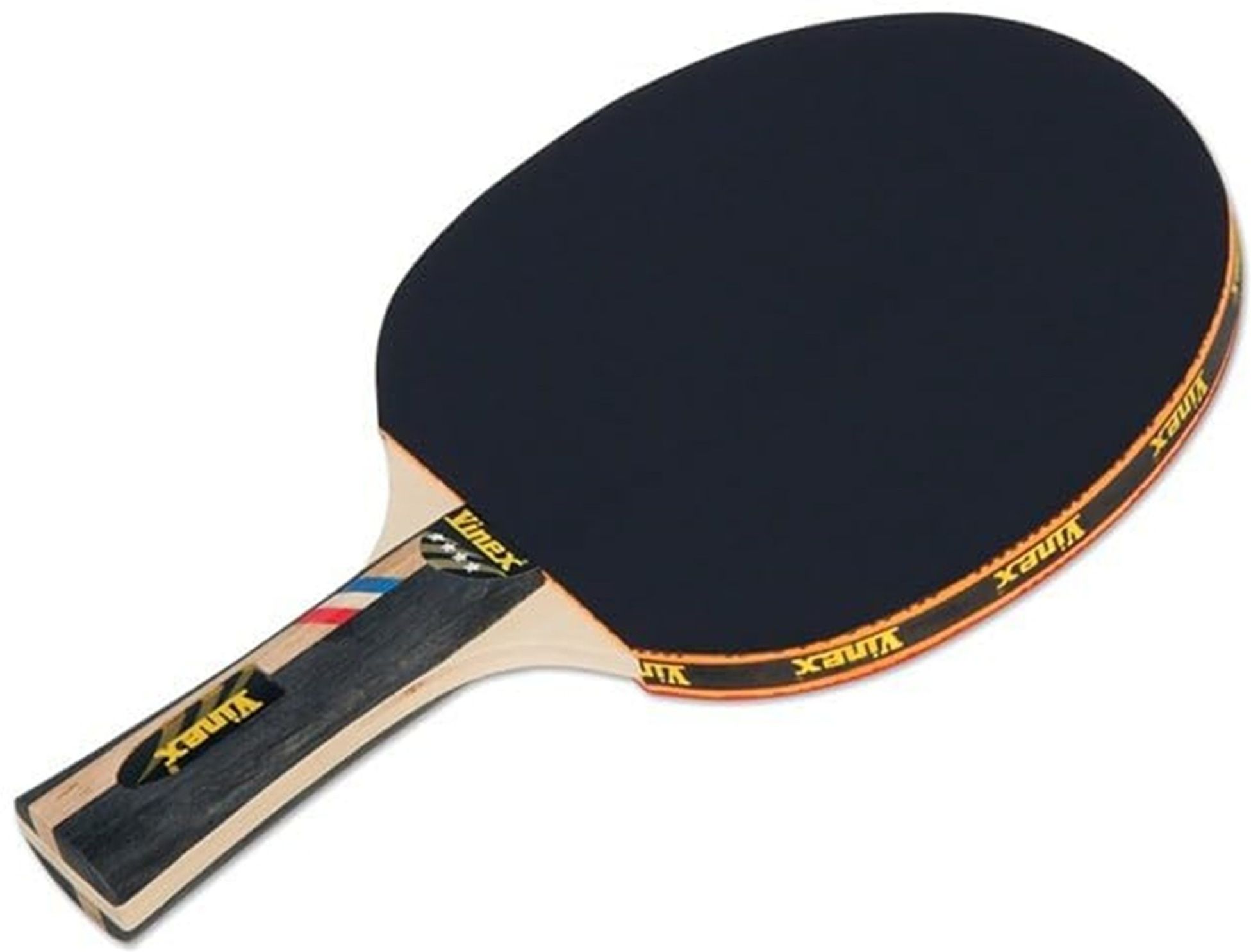vinex Victorie 4 Star – One Pair Table Tennis Bat – 6mm Blade, 1.8mm Sponge Rubber Black Table Tennis Racquet-picture-13