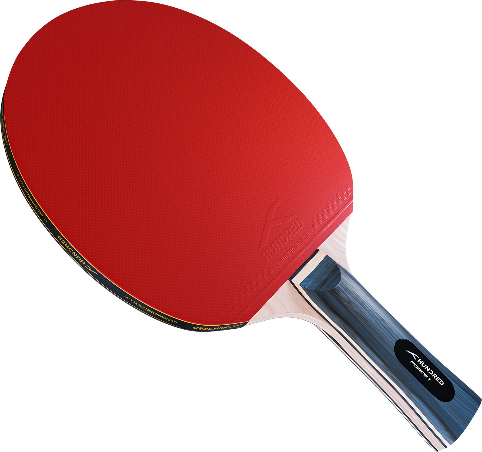 hundred FORCE 1 Red, Black Table Tennis Racquet-picture-57