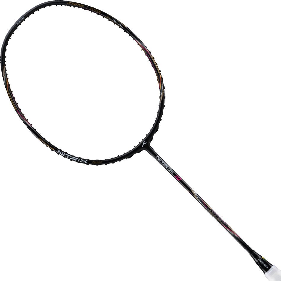 hundred Nitrix 10 Badminton Racket 5U (Unstrung) Attacking Racket | Full Cover Included Black Unstrung Badminton Racquet-picture-16