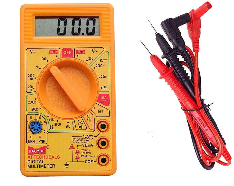 Digital Multimeter LCD Radiation Monitor-image-0