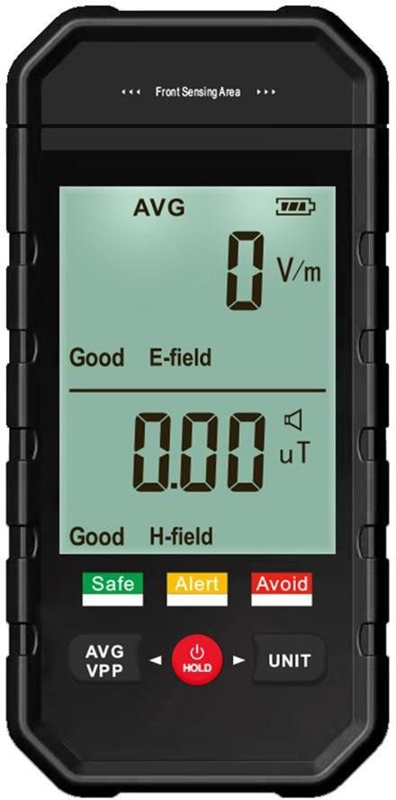 Electromagnetic Radiation Tester for Both Electric and Magnetic with LCD Display Radiation Monitor-image-25