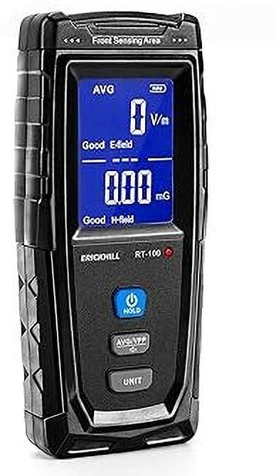 real instruments EMF Meter Rechargeable Digital Electromagnetic Field Radiation Detector EMF Radiation Monitor-picture-21