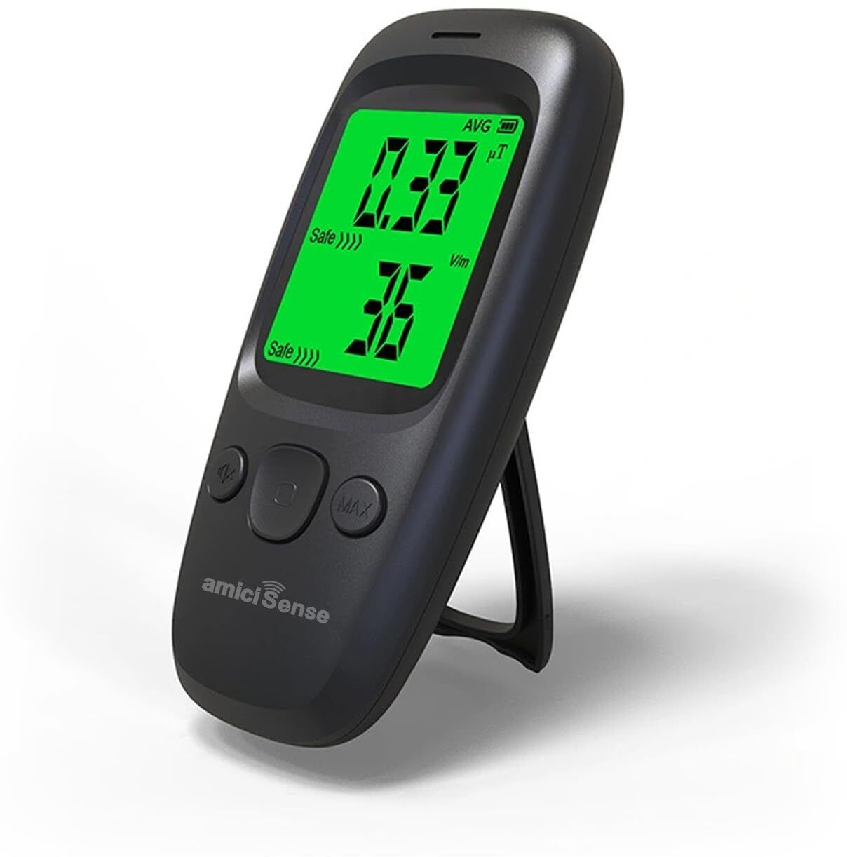 Electromagnetic Radiation Tester EMF Meter with LCD Display & Alarm Radiation Monitor-image-28
