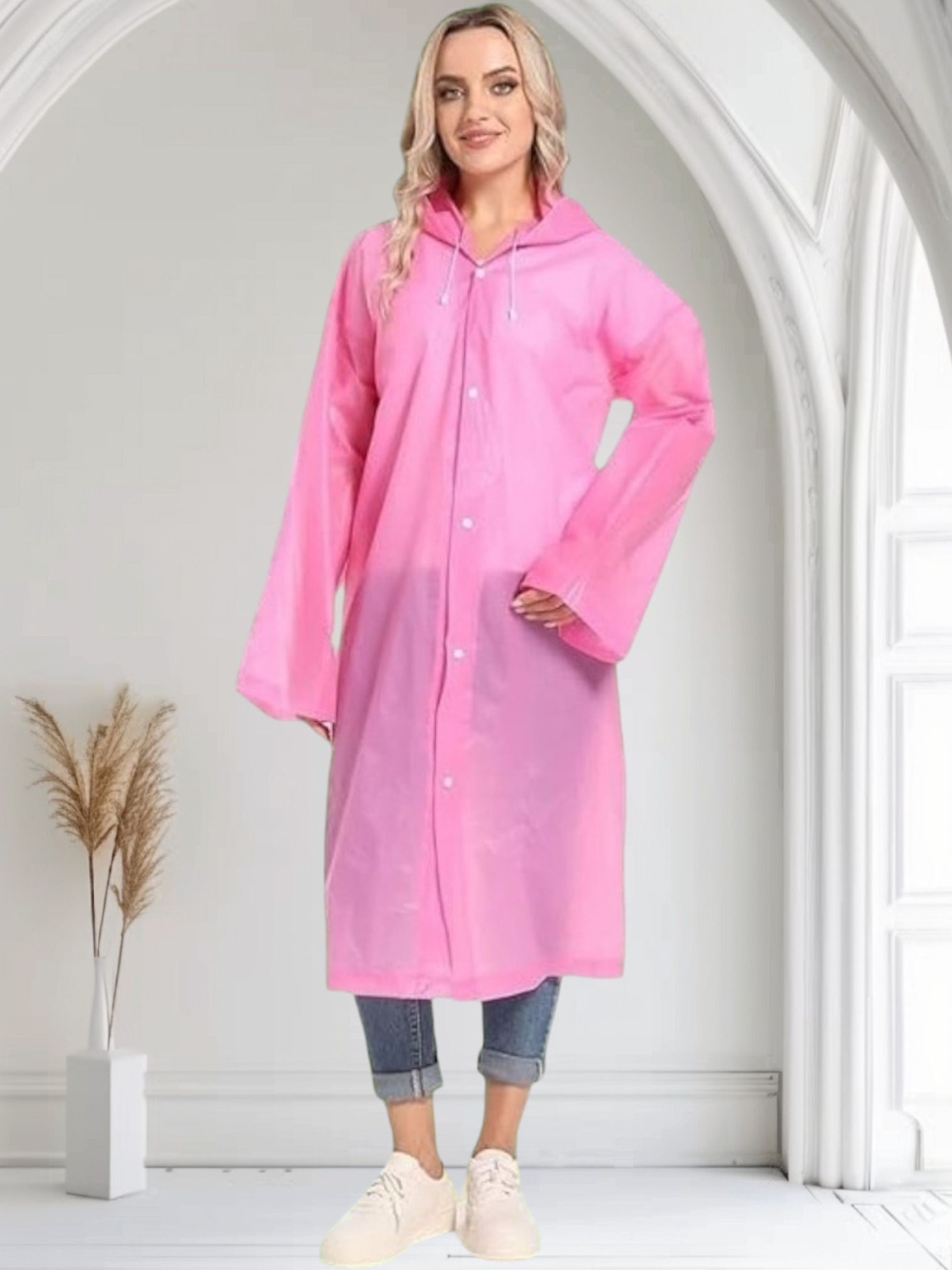 kolva Solid Women Rain Suit-picture-22