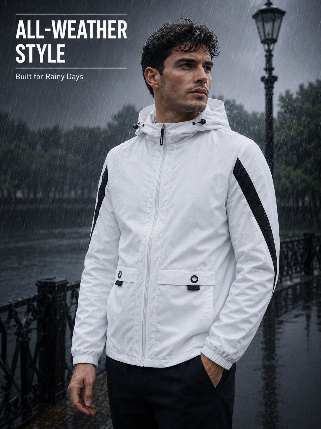 mia fashion Graphic Print Men Raincoat-picture-40
