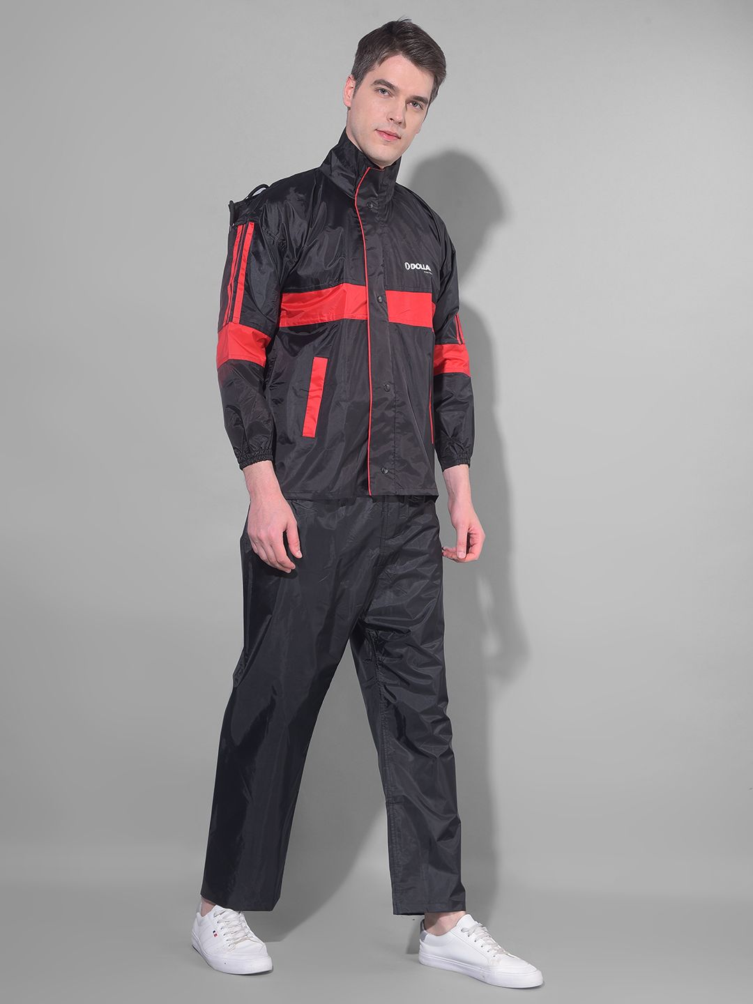 dollar Colorblock Men Rain Suit-picture-19
